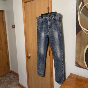 Levi's 508 Size 36x32 Medium Wash Taper Fit Jeans - EUC